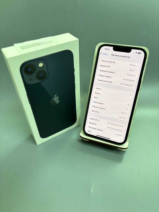 Apple iPhone 13, 128 Гб, 81% (Степногорск, 972170)