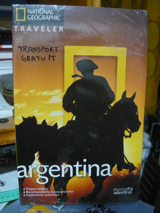 Ghid turistic National Geographic Traveler despre Argentina NOU