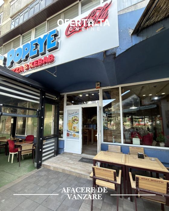 De Vânzare – Afacere la Cheie | Restaurant Fast Food Complet Echipat