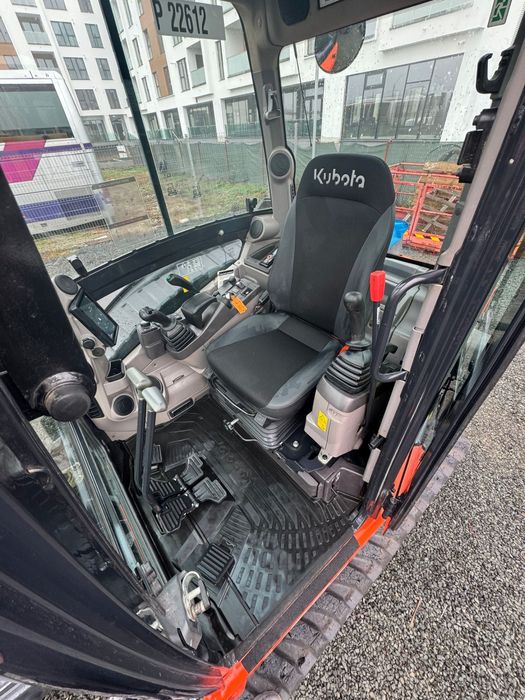 Kubota U50-5  an 2022 ore 1500 3 cupe Rhinox cupla rapidă