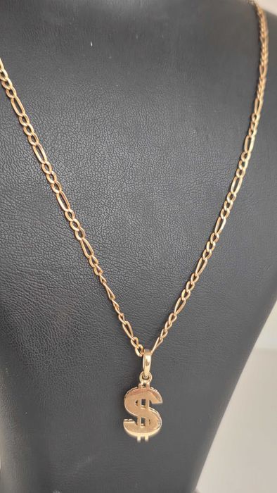 Златна  висулка 14к, 585