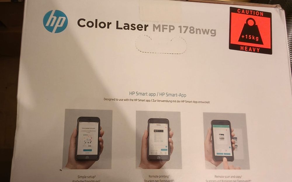Imprimanta noua laser color HP MFP 178nwg