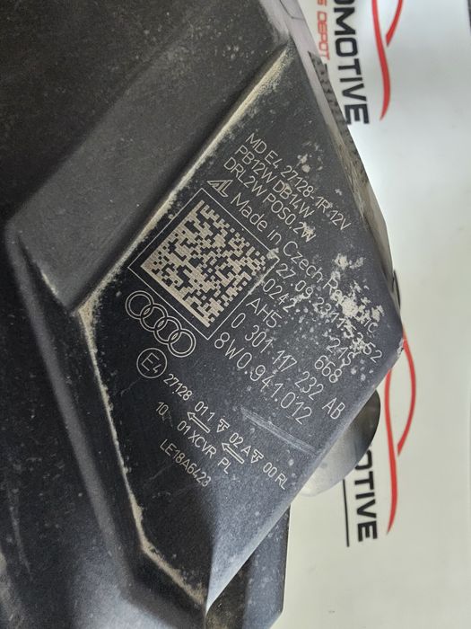 Far dreapta led Audi A4 B9 Facelift dupa 2019 cod 8W0941012