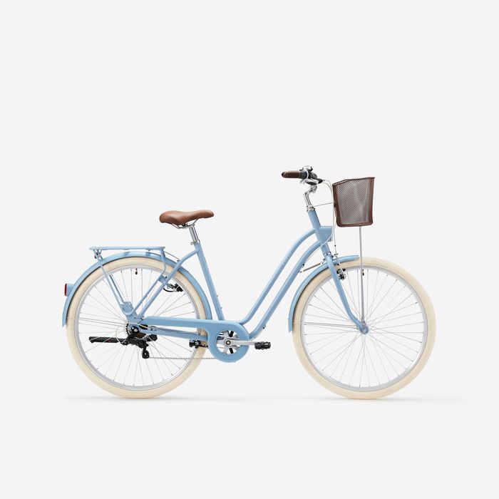 Bicicletă de oraș Elops 520 cadru jos - (SecondHand) Decathlon