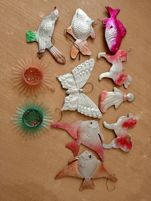 Ёлочные игрушки СССР