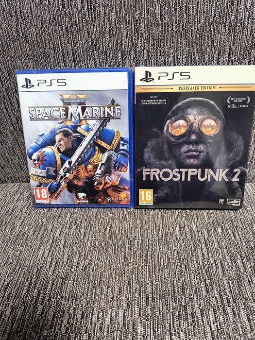 Warhammer Space Marine 2 ,FrostPunk 2 Icebreaker edition PS5