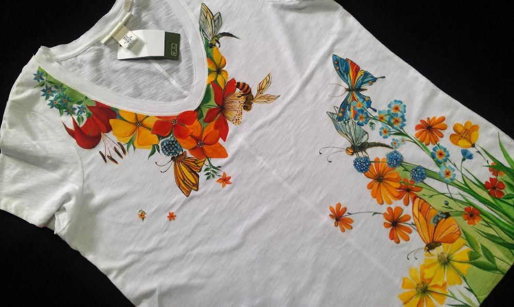 Tricouri pictate manual