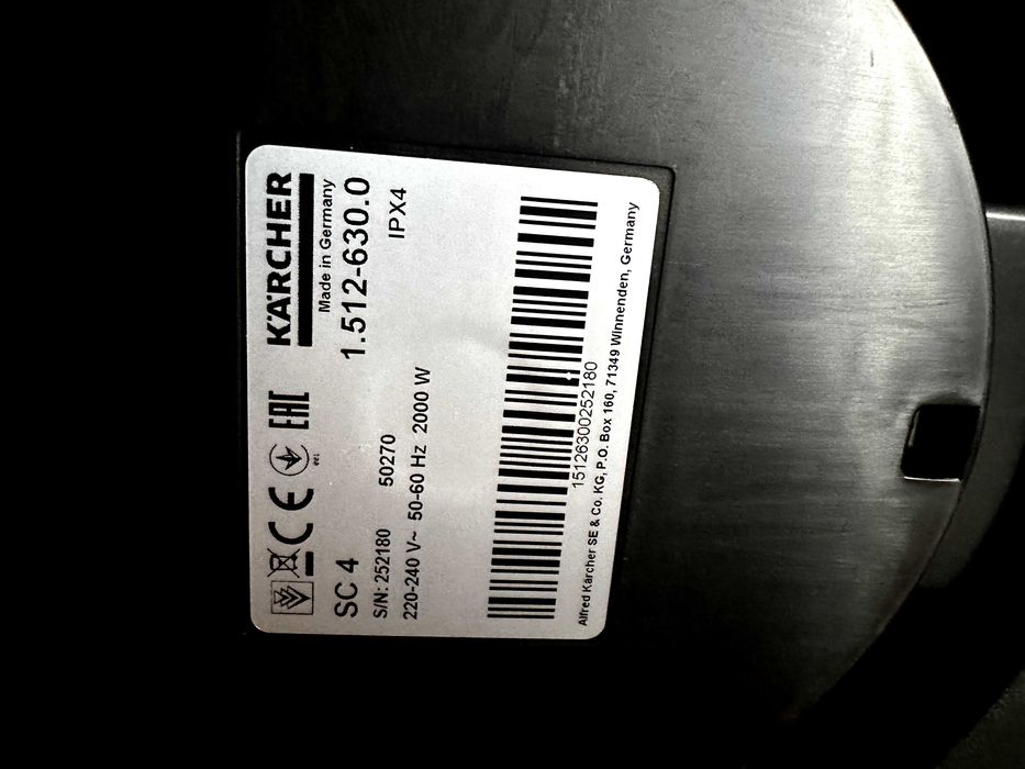 Karcher SC 4 EasyFix, 2000 W