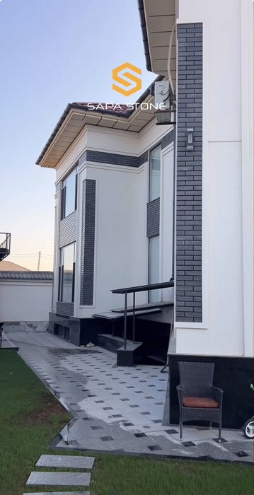 Фасад травертин Шымкент