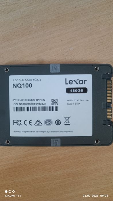 SSD480gb HDD500gb DDR 4 4gb