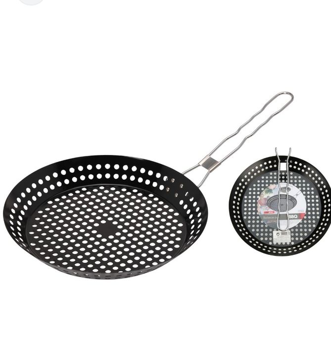 Tava barbeque cu maner