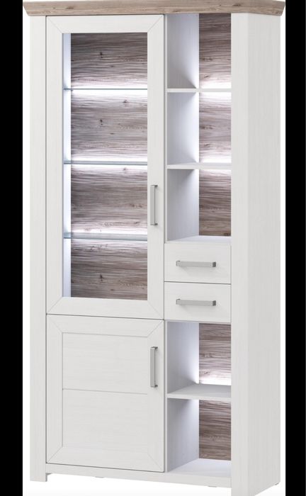 Vitrina York, MDF, 207 cm inaltime/42/105