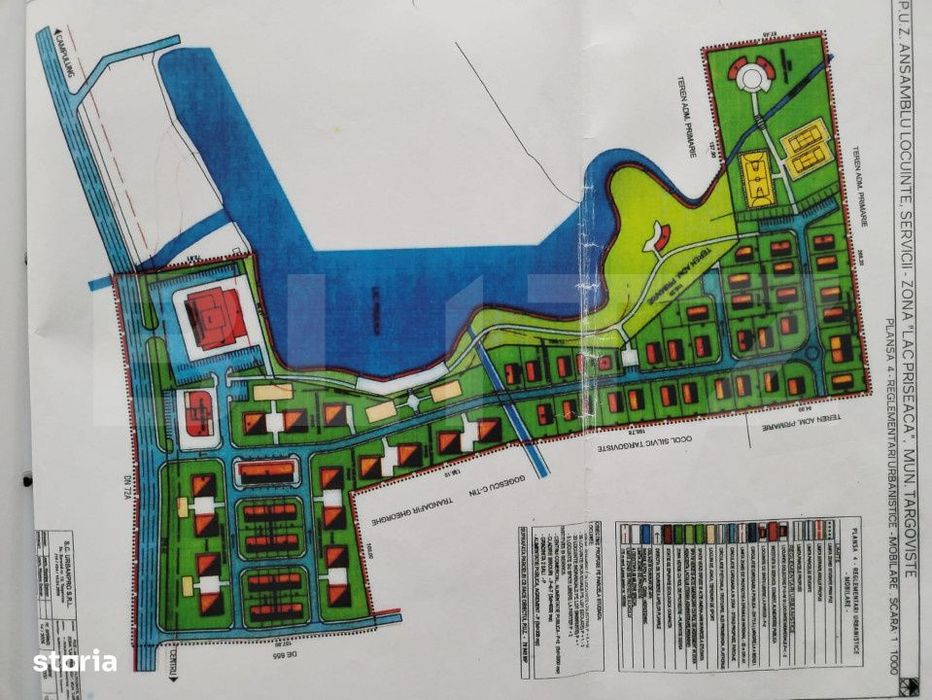 Ultimul lot Teren Intravilan 629 mp zona Lacul Priseaca