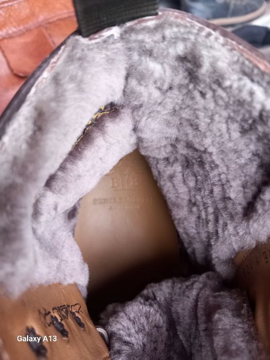 Cizme din piele groasă