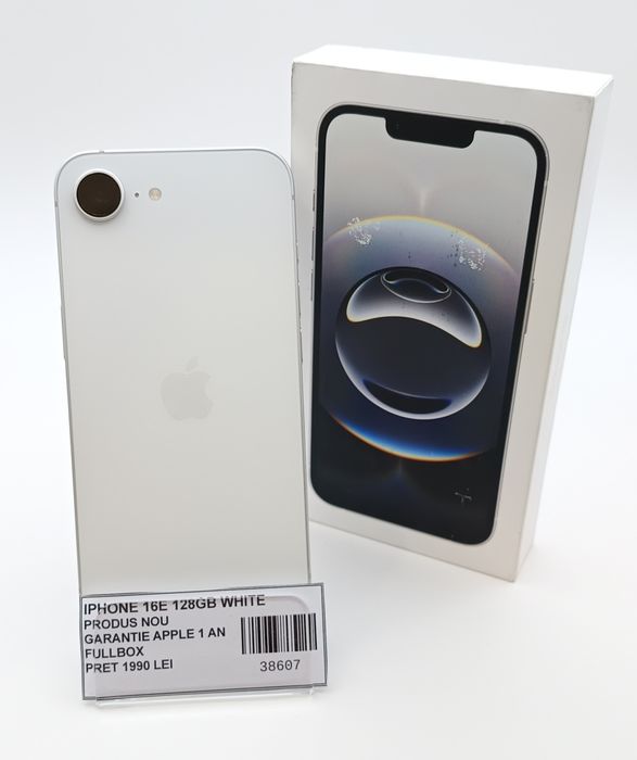 iPhone 16E   WHITE /128 GB