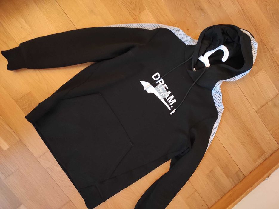 Hanorac Puma Avenir negru mar S