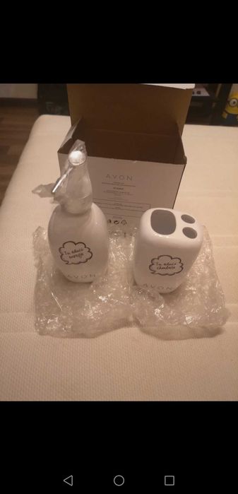 Set dozator sapun si suport periute