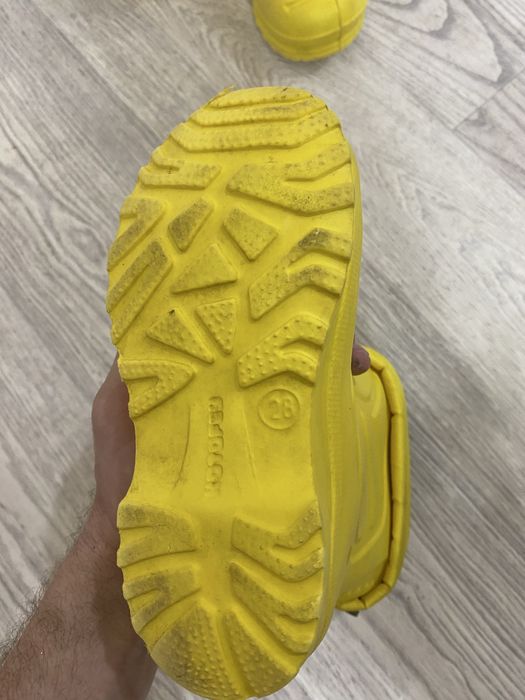 Сапожки резиновые детские