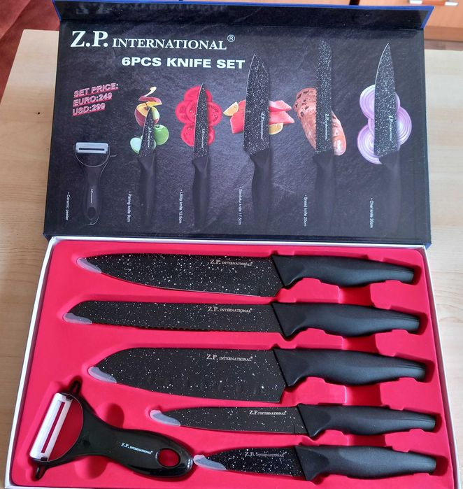Vând set de cuţite 6 piese Zepter (Z.P.T.)  ceramică absolut nou