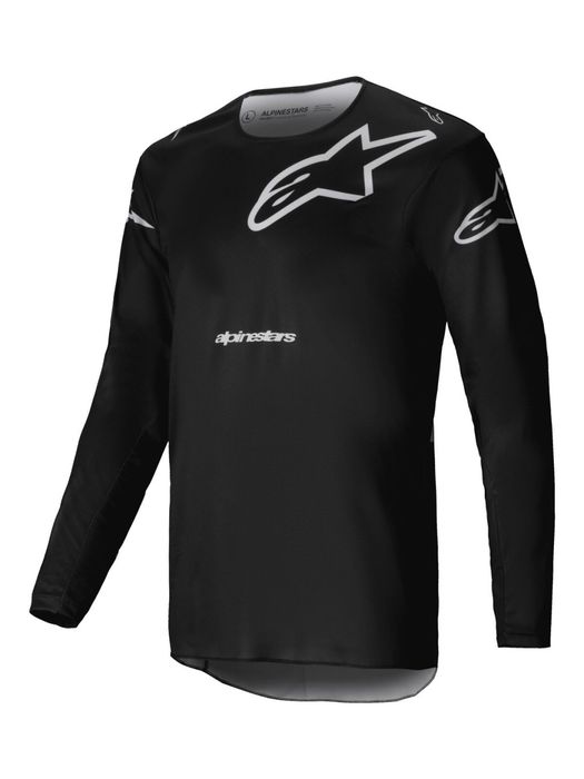 Tricou Cross Alpinestars Racer Graphite negru/gri