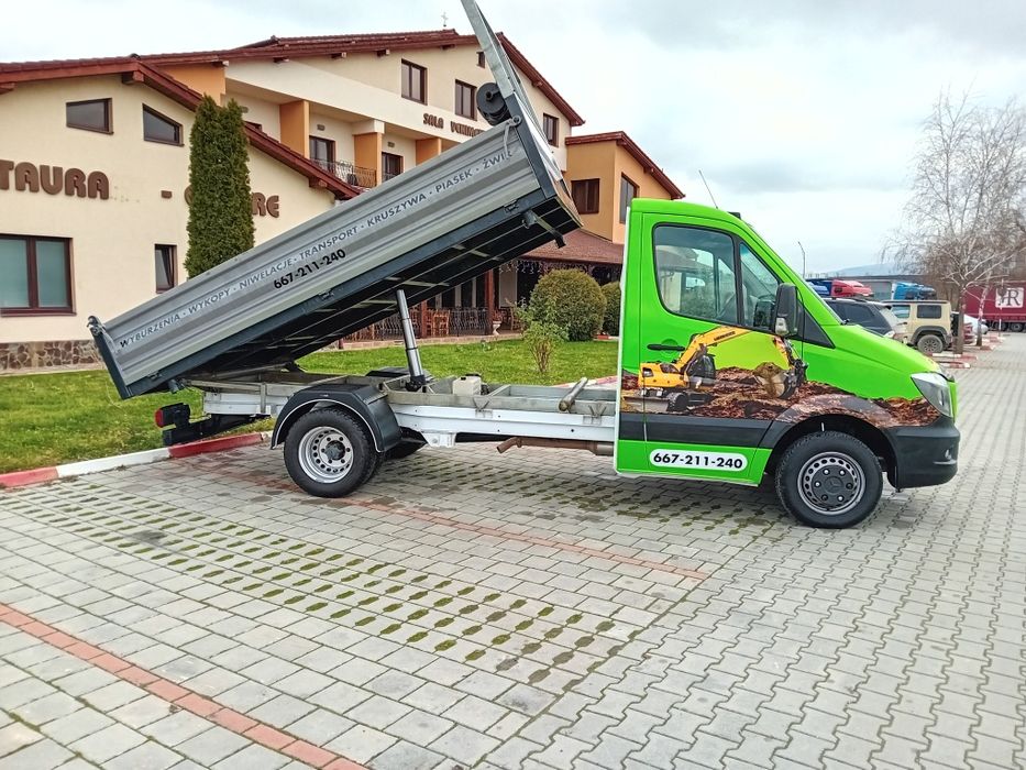 Mercedes sprinter BASCULABIL 519/516/518 iveco daly 35c15/50c18