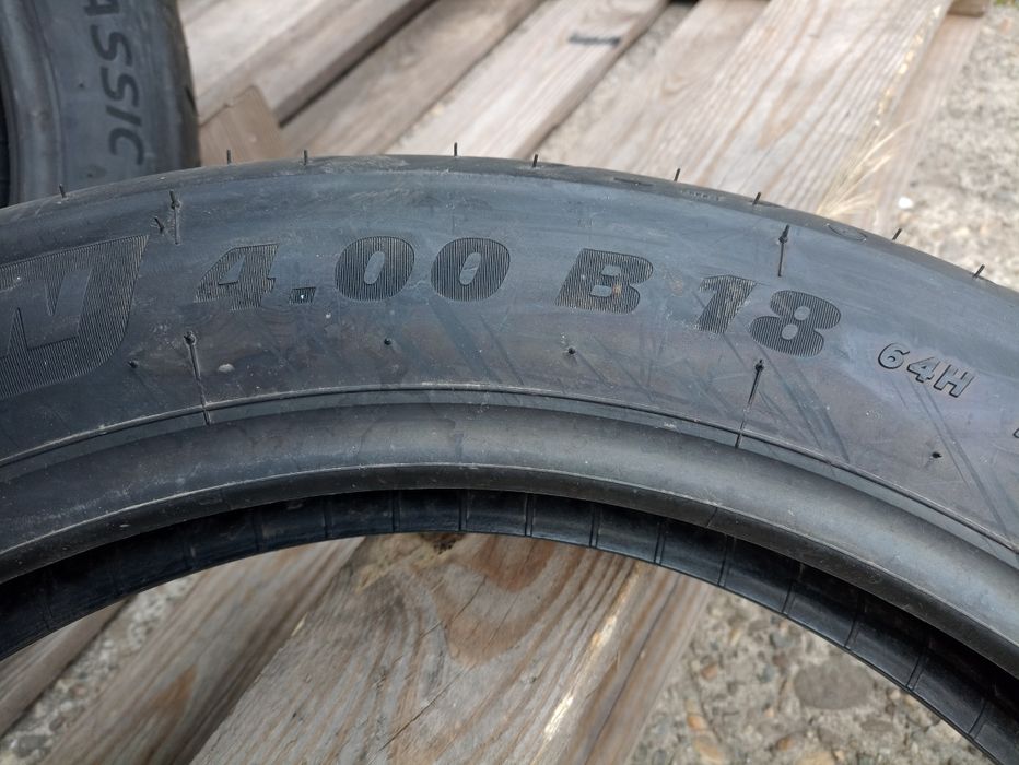 2 anvelope NOI Michelin 4.00 B18 dot 4020