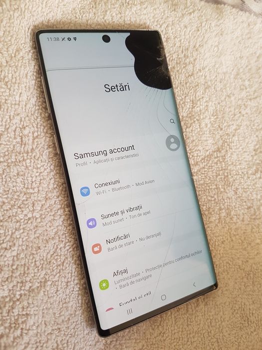 Vand Samsung Note 10 functional