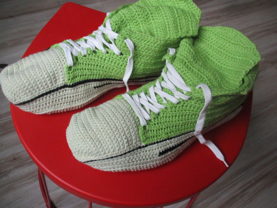 Оригинални терлици "маратонки" от памучна прежда