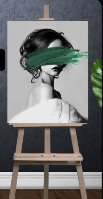 Продам новый мольберт с полкой