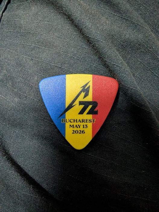 Pana Metallica Bucharest pick
