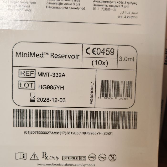 Catetere  Medtronic Quick set 9 mm+ rezervoare
