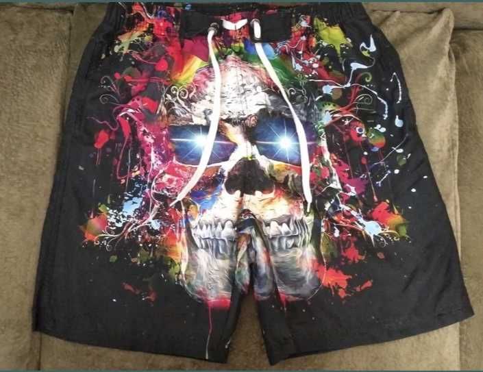 Детски плувен сет шорти UV блуза плувна шапка и чила. Блуза с UV50+