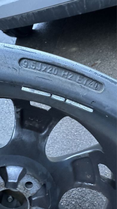 4 Jante Antera R20 9,5J ET40 5x120 Bmw