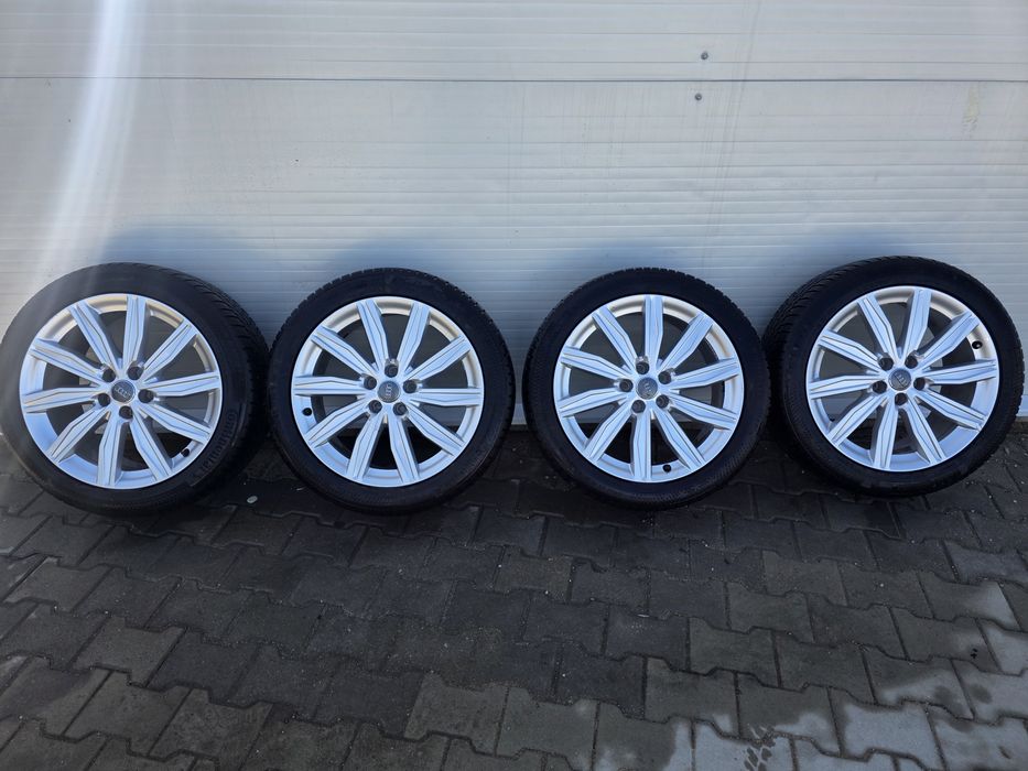Roti/Jante  Audi R19,245/45 19,Anvelope iarna Continental DOT3323,SENZ