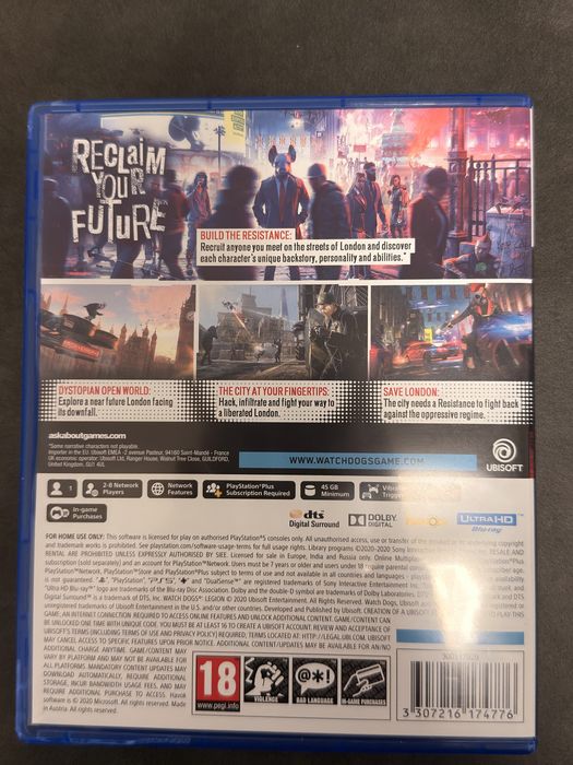 Watch Dogs Legion ps5