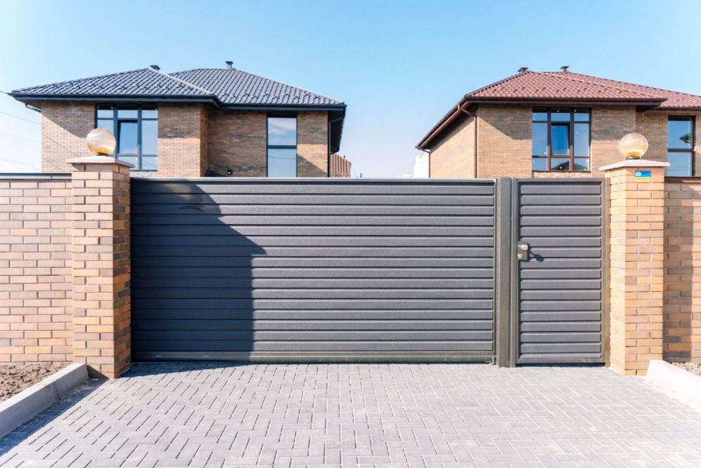 Автонавесы откатные ворота.