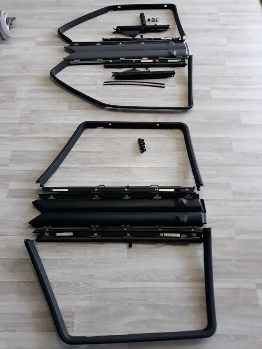 Шторки боковые на BMW e34 универсал