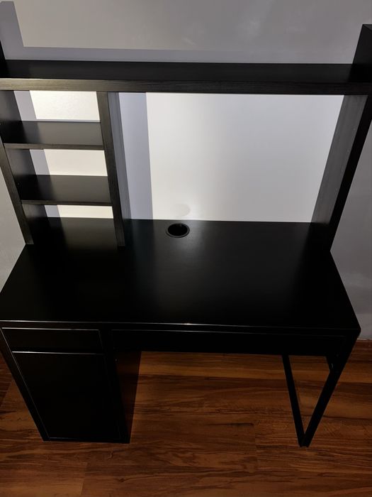 Birou Ikea Micke Culoare Negru-Maro
