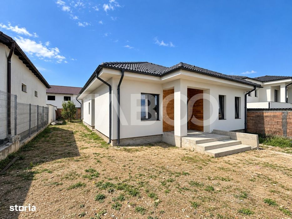 Casa individuala pe un singur nivel de vanzare Selimbar -fara mobilier