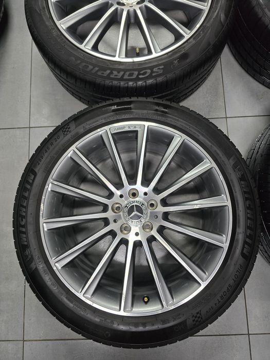 Jante Amg, Mercedes  r20, originale, Gle, Turbine diamond cut,