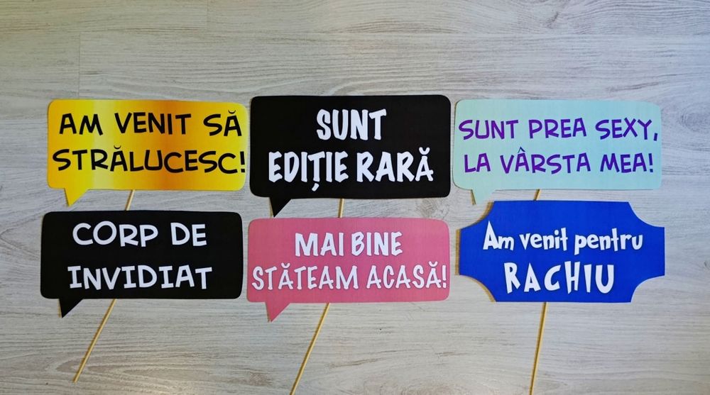 Propsuri recuzită foto mesaje nunta petrecere