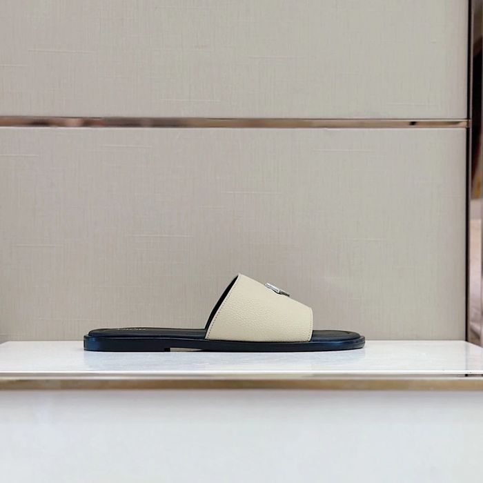 CD Slide Beige/White