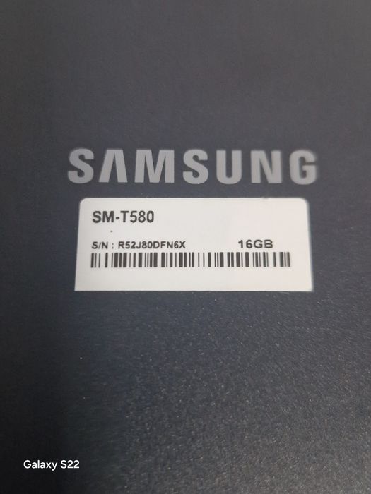 SAMSUNG Tab 10.1, sm-t580