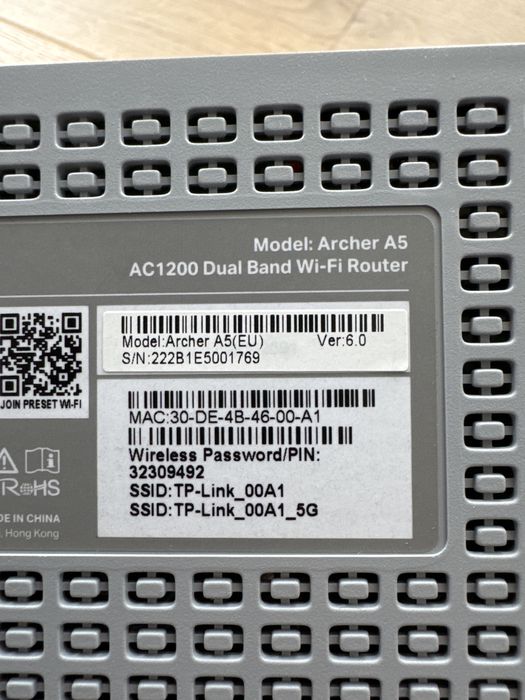 Router TP-Link Archer A5