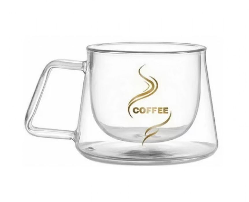 Чаша за кафе и чай с двойно дъно Coffee
