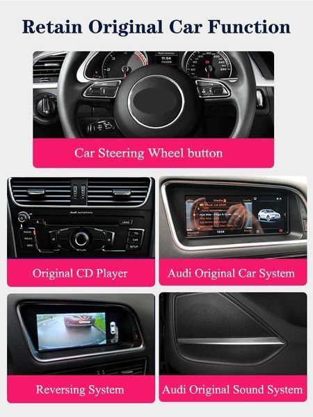 AUDI A4, B8,  2009-2012 - 8.8'' Навигация Андроид, 9235