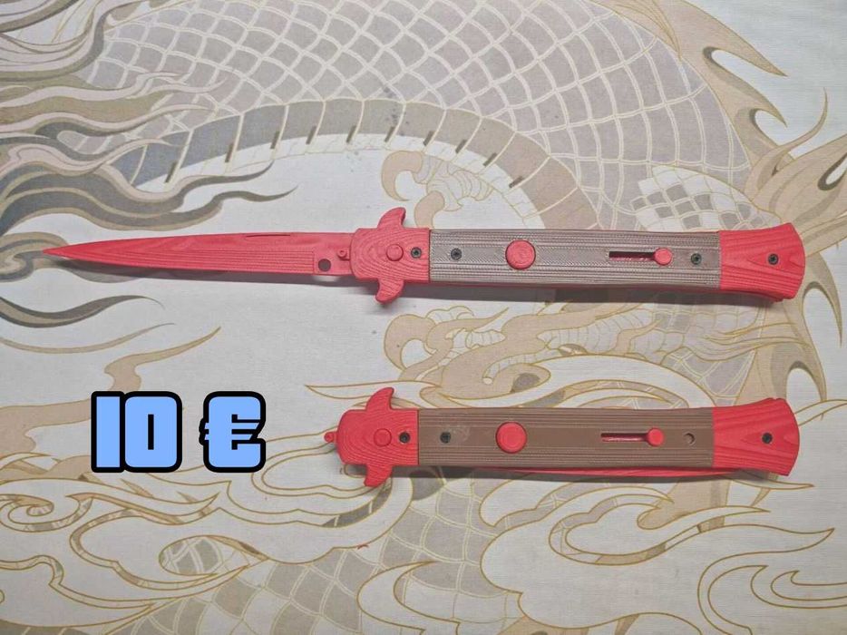 Counter Strike ножове – декоративни (НЕ режат) CS Karambit Butterfly