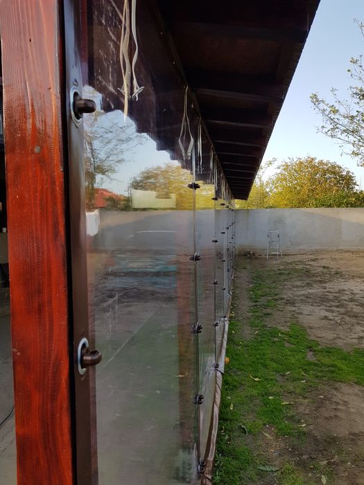 Inchidere terase cu folie transprenta