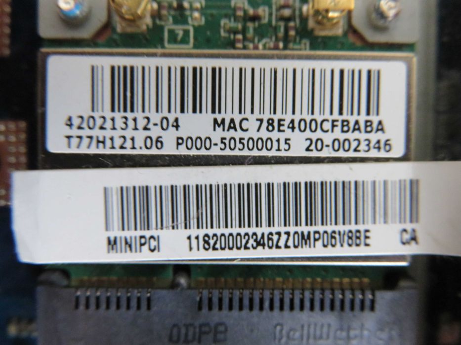 Лаптоп LENOVO G555 - на части