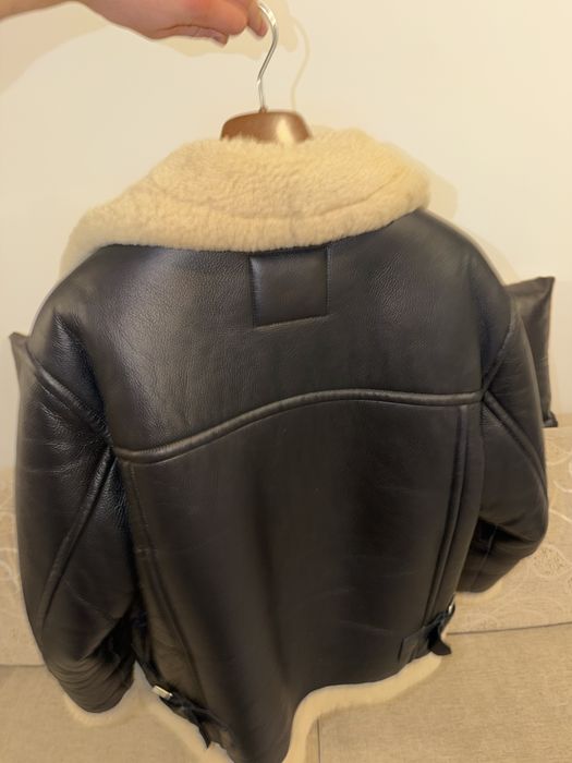 Heavy shearling jacket